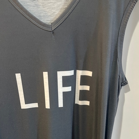 MISSLOOK Gray Top - Picture 3 of 4